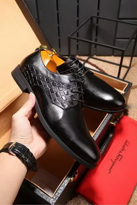 Salvatore Ferragamo Business Men Shoes--037